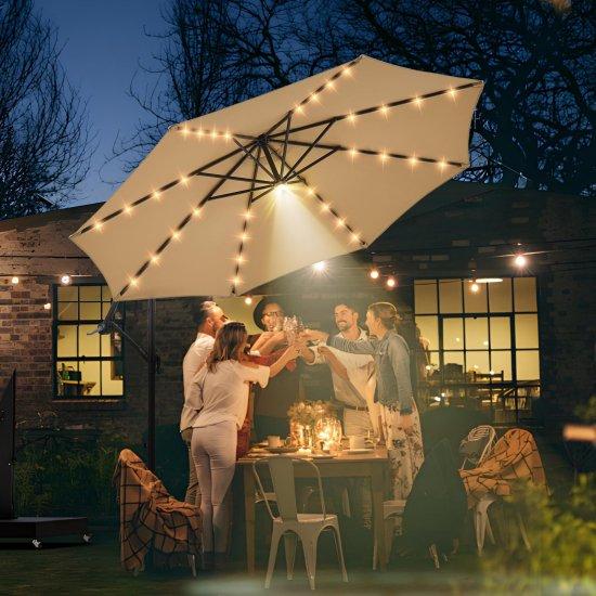 Yandan Direkli Bahçe Şemsiyesi