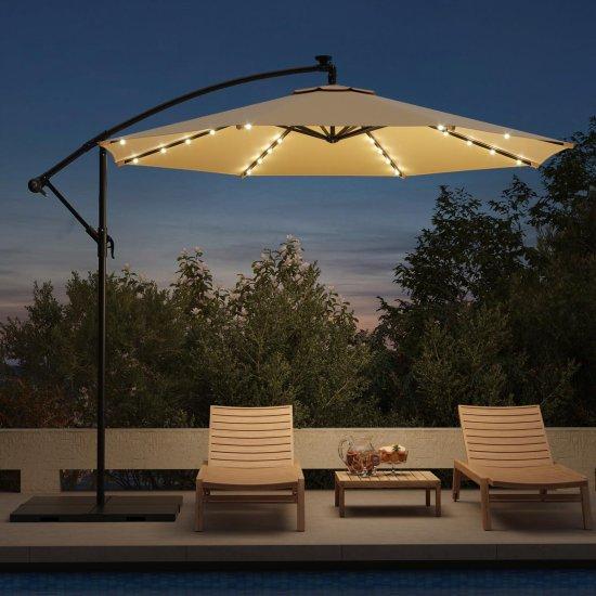 Yandan Direkli Bahçe Şemsiyesi