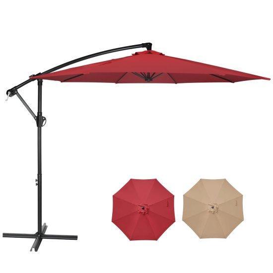 Yandan Direkli Bahçe Şemsiyesi