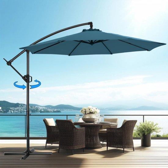 Yandan Direkli Bahçe Şemsiyesi