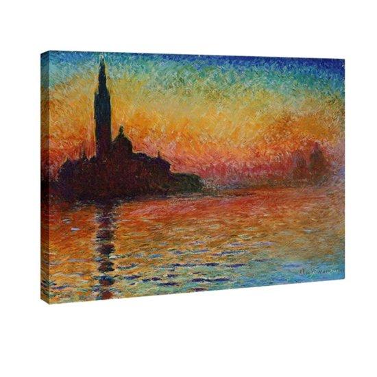 Yunan Evleri Kanvas Tablo