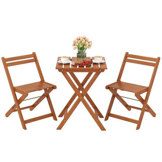 Ahşap Balkon Masası