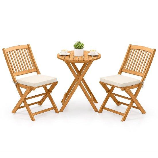 Ahşap Balkon Masası