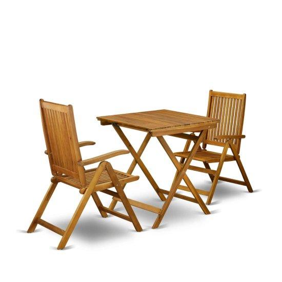 Ahşap Balkon Masası