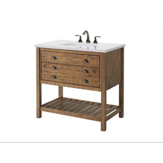 Ahşap Banyo Dolabı