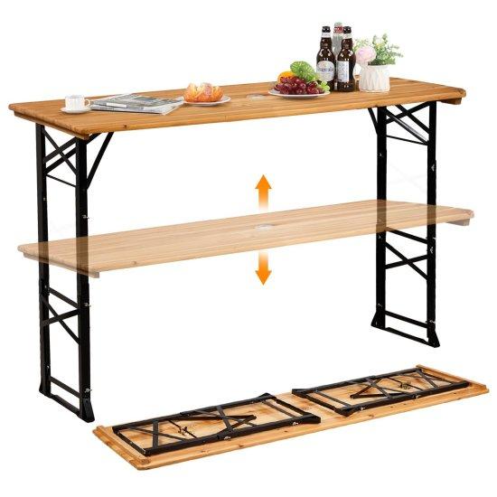 Ahşap Katlanır Masa