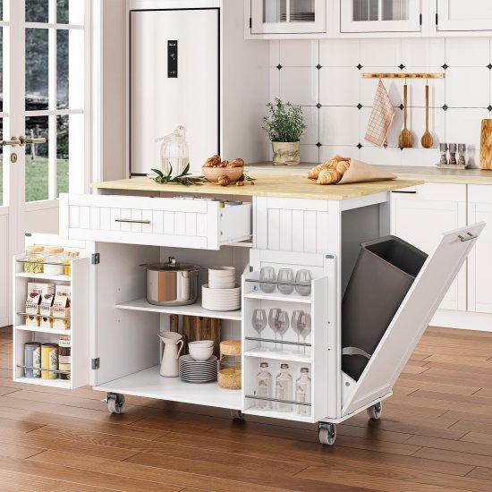 Ahşap Mutfak Adası