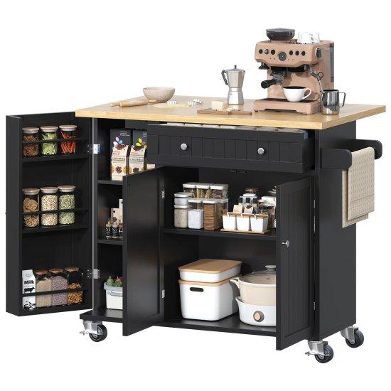 Ahşap Mutfak Adası