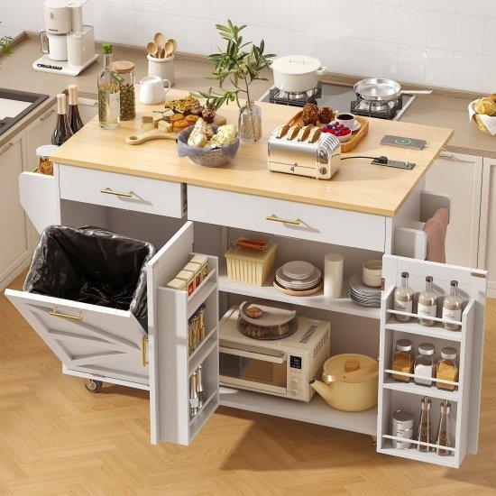 Ahşap Mutfak Adası