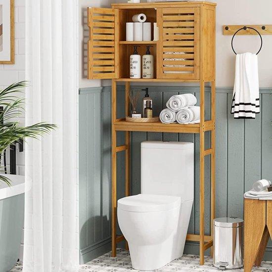 Bambu Banyo Dolabı