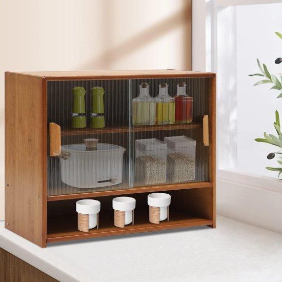 Bambu Mutfak Dolabı