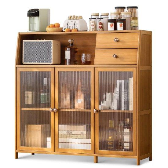 Bambu Mutfak Dolabı