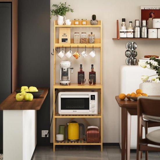 Bambu Mutfak Dolabı