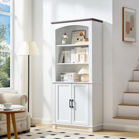 Beyaz Kapaklı Kitaplık