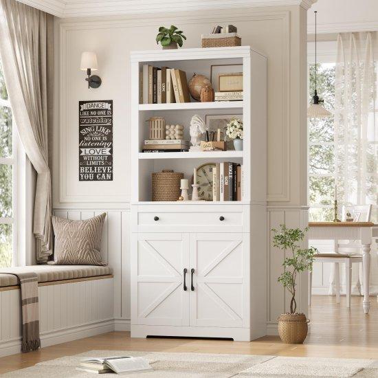 Beyaz Kapaklı Kitaplık