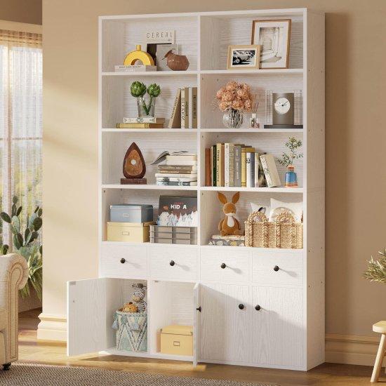 Beyaz Kapaklı Kitaplık