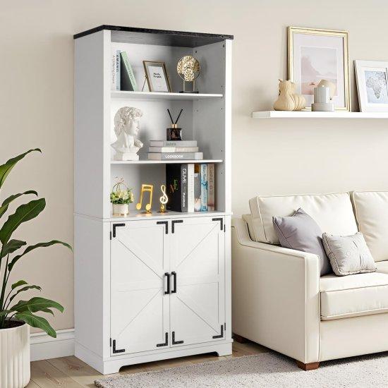 Beyaz Kapaklı Kitaplık