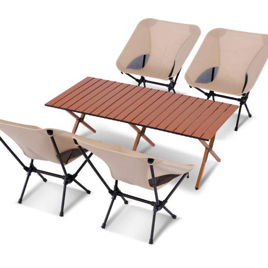 Çanta Tipi Katlanır Piknik Kamp Masa Seti