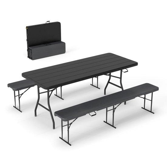 Çanta Tipi Katlanır Piknik Kamp Masa Seti