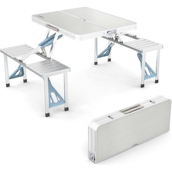 Çanta Tipi Katlanır Piknik Kamp Masa Seti