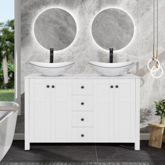 Çift Lavabolu Banyo Dolabı