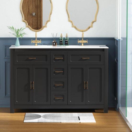 Çift Lavabolu Banyo Dolabı