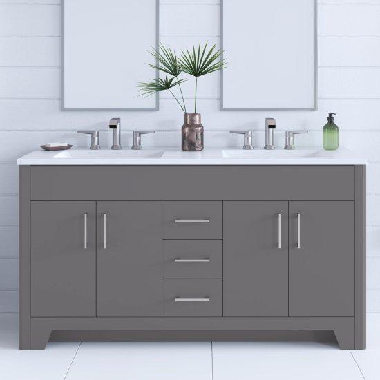 Çift Lavabolu Banyo Dolabı
