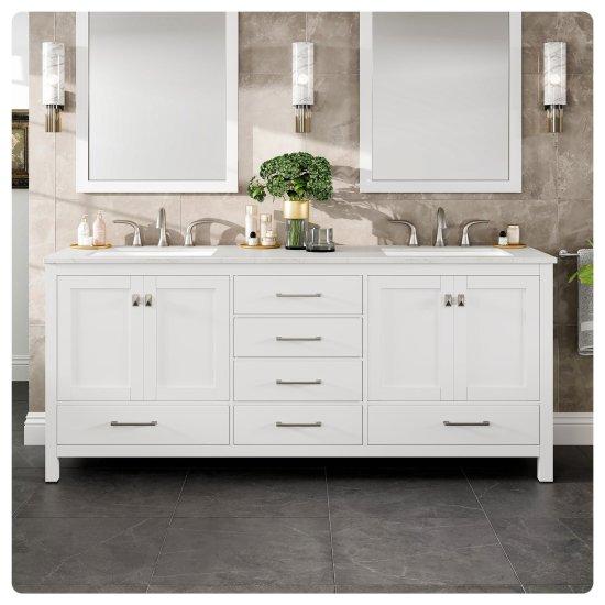 Çift Lavabolu Banyo Dolabı