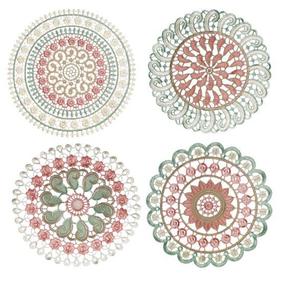 Dantel Bardak Altlığı