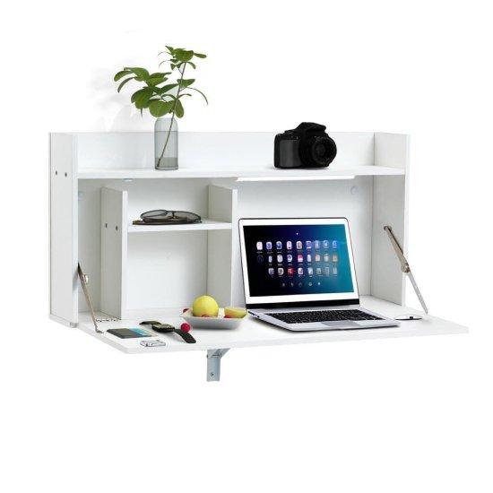 Duvara Monte Çalışma Masası