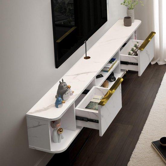 Duvara Monte Tv Sehpası