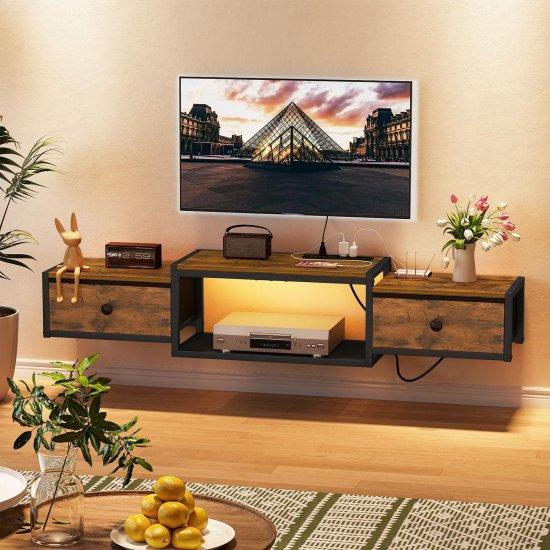 Duvara Monte Tv Sehpası