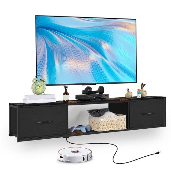 Duvara Monte Tv Sehpası