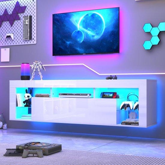 Duvara Monte Tv Sehpası