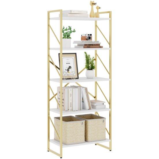 Gold Metal Kitaplık