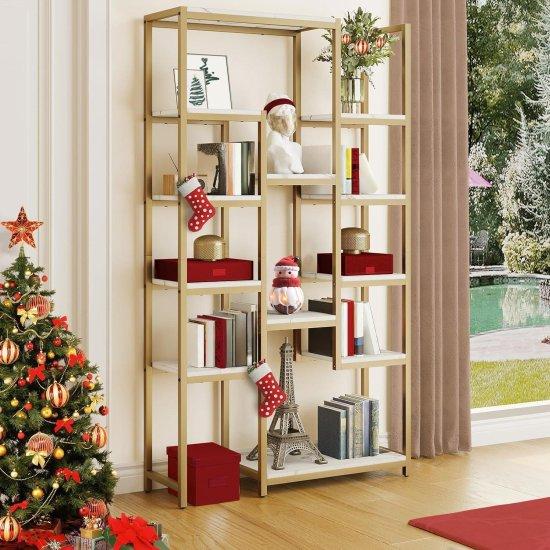 Gold Metal Kitaplık