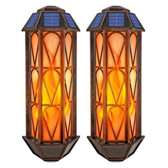 Güneş Enerjili Duvar Üstü Lamba