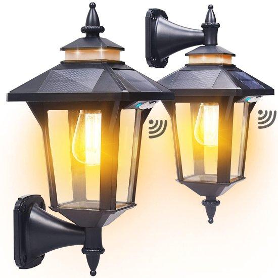 Güneş Enerjili Duvar Üstü Lamba
