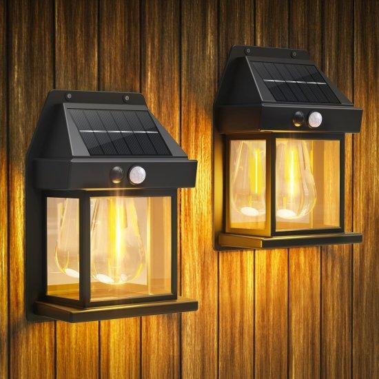Güneş Enerjili Duvar Üstü Lamba