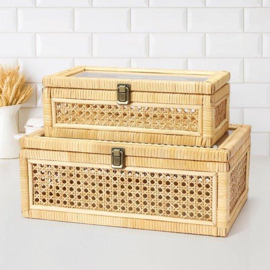 Hasır Saklama Kutusu