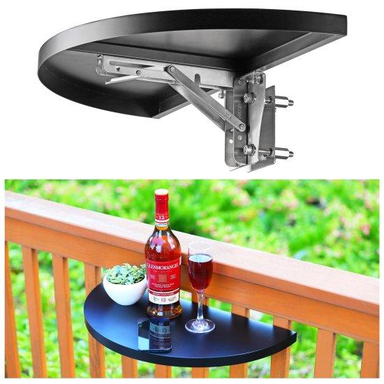 Katlanır Balkon Masası