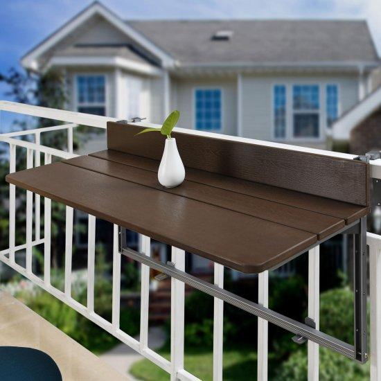 Katlanır Balkon Masası