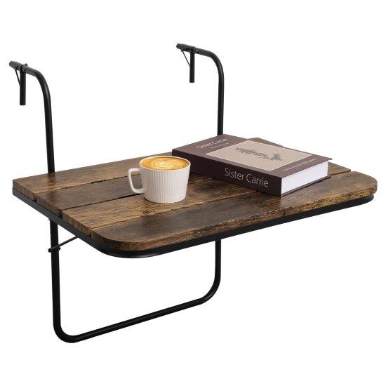 Katlanır Balkon Masası