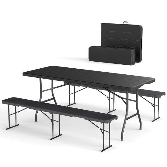 Katlanır Piknik Kamp Masa Sandalye Seti