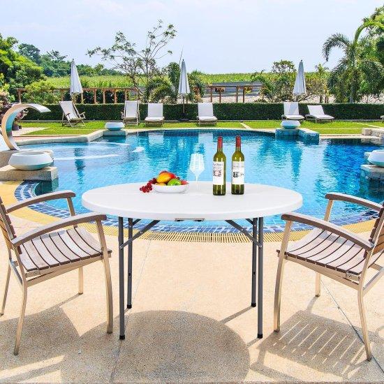 Katlanır Yuvarlak Masa