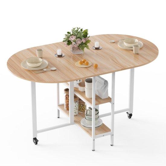 Katlanır Yuvarlak Mutfak Masası