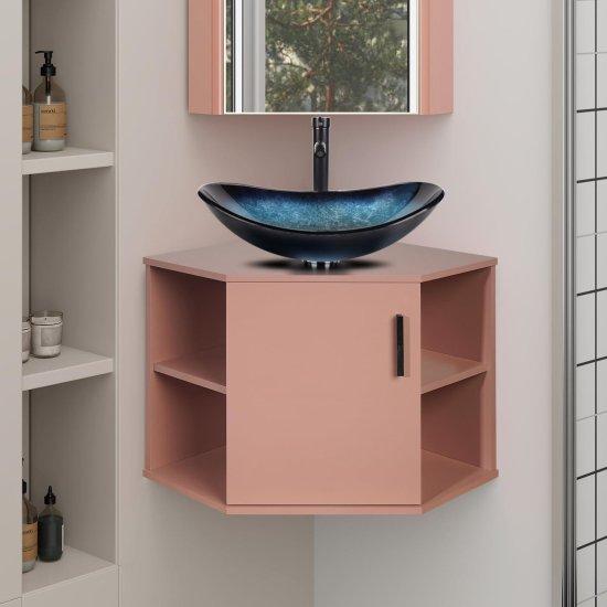 Köşeli Banyo Dolabı