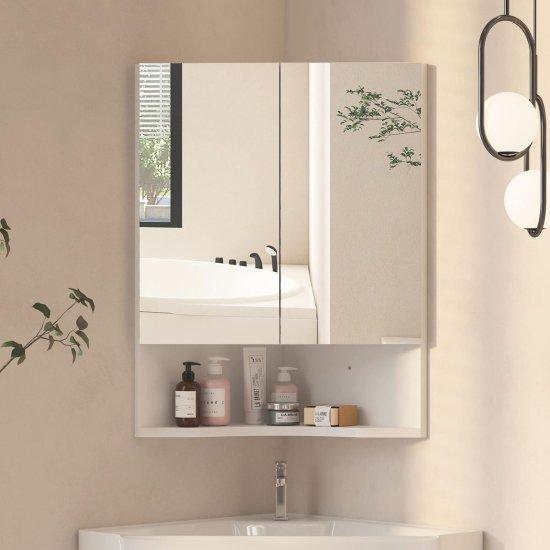 Köşeli Banyo Dolabı