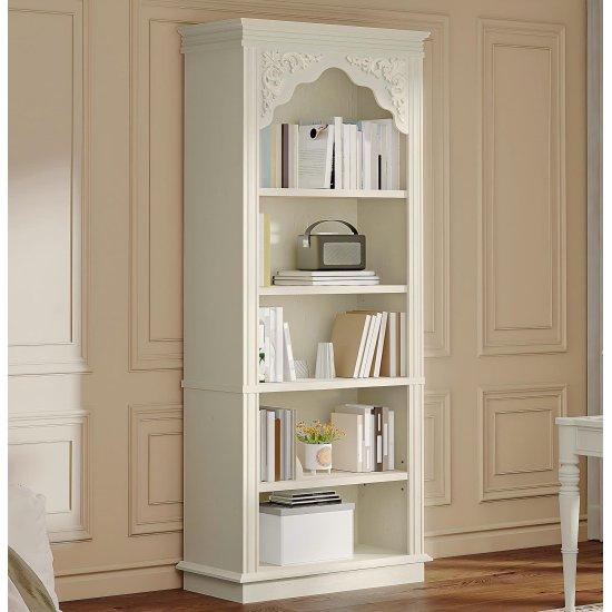 Krem Rengi Kitaplık