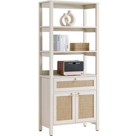 Krem Rengi Kitaplık